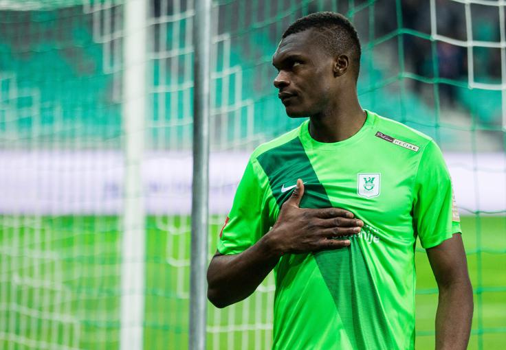 Blessing Eleke se je sprevrgel v Olimpijinega junaka. | Foto: Vid Ponikvar