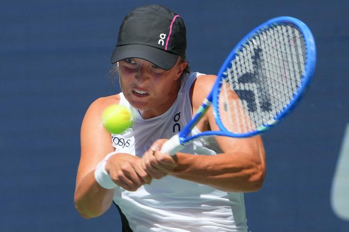 Iga Swiatek | Poljakinja Iga Swiatek je v izjemni formi. Po Wimbledonu je osvojila še turnir v Cincinnatiju. | Foto Reuters