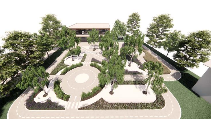 Park varne mobilnost, ki ga bodo sestavljale zunanje površine in objekt, je v Sloveniji novost. V državah z višjo stopnjo varnosti v cestnem prometu jih poznajo že desetletja, saj razumejo, da je naložba v izobraževanje in vzgojo varne mobilnosti otrok in mladostnikov ter podpora ranljivejšim skupinam na področju varne mobilnosti v resnici naložba v varnejše in bolj kakovostno življenje celotne družbe predvsem na srednji in dolgi rok. | Foto: Zavod Varna pot