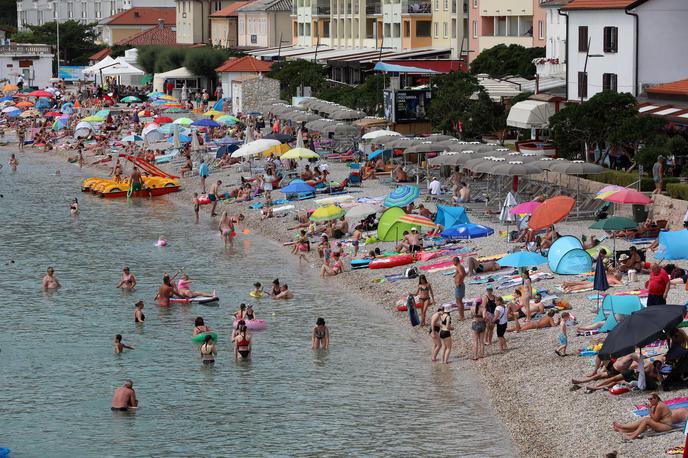 Krk | Plaža na Krku | Foto Pixsell/Goran Kovacic