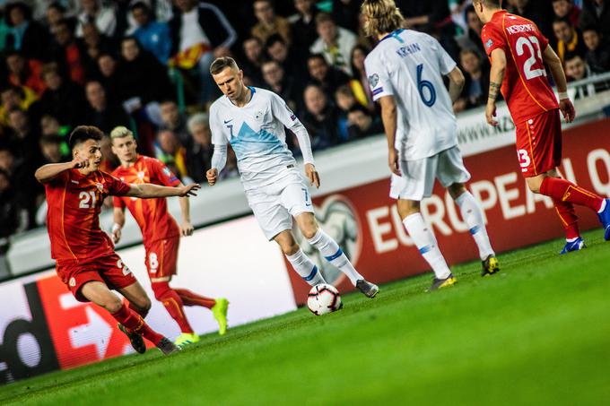 Slovenija in Makedonija sta do zdaj odigrali pet medsebojnih tekem. Slovenci so zmagali samo enkrat. | Foto: Matic Ritonja/Sportida