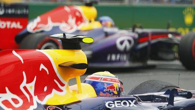 Red Bull: O Lotusovi hitrosti z obrabljeno gumo lahko le sanjamo!