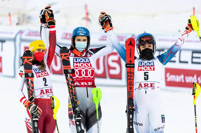 Prve tri na prvem slalomu v Aareju | Foto: Guliverimage/Vladimir Fedorenko