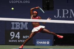 Coco Gauff se je zabavala in uvrstila v osmino finala
