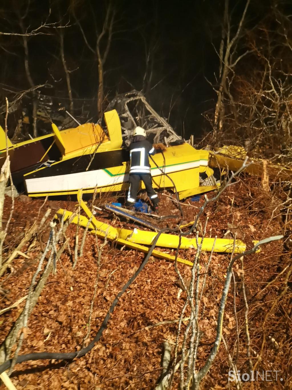 Air tractor, strmoglavljenje, Senj