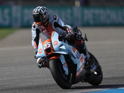 Raul Fernandez je zmagovalec sprinta motoGP v Assnu