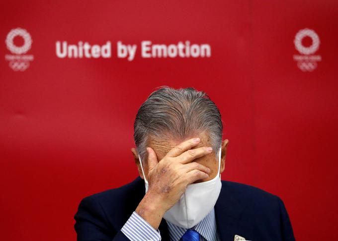 Joširo Mori: O odpovedi se nismo pogovarjali. | Foto: Reuters