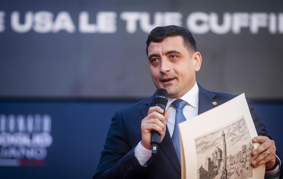 George Simion Romunija predsedniške volitve | "Smo naravni zavezniki republikanske stranke in ideološko skoraj popolnoma usklajeni z gibanjem MAGA," pravi favorit prvega kroga romunskih predsedniških volitev George Simion. | Foto Guliverimage