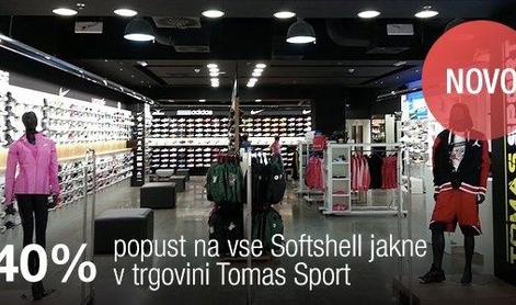 Izkoristite 40-odstotni popust na softshell jakne