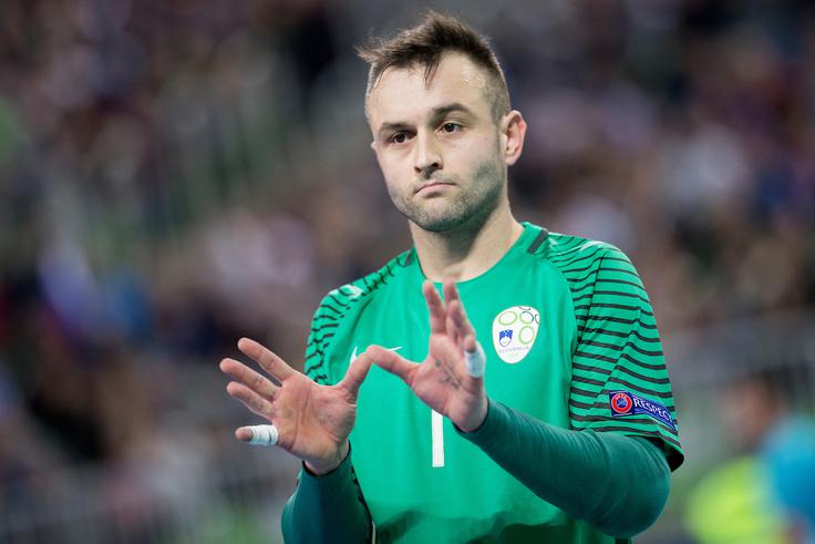 Damir Puškar je spet pokazal, da je eden najboljših vratarjev v Evropi. | Foto: Reuters