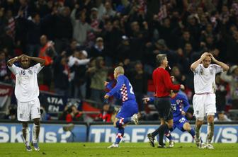 Hrvati so sredi Londona poskrbeli za veliko sramoto angleškega nogometa