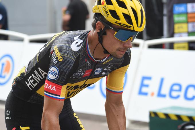 Roglič je na letošnjem Touru zaradi posledic padca odstopil že po 8. etapi.  | Foto: Guliverimage/Vladimir Fedorenko