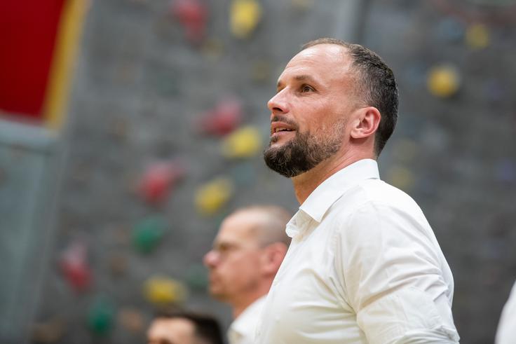 Uroš Zorman je Slovan popeljal do dvojne krone. | Foto: Jan Gregorc