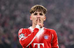 Bayern napolnil mrežo, znova je zablestel 17-letnik