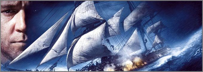 Dogajanje je postavljeno v čas napoleonskih vojn in spremlja slovitega vojnega kapitana britanske mornarice (Russel Crow), čigar ladjo nepričakovano napade močnejši sovražnik. Spektakel Petra Wira (Društvo mrtvih pesnikov, Trumanov šov) je Akademija nagradila z oskarjema za najboljšo fotografijo in mešanje zvoka. • V sredo, 4. 3., ob 13.50 na FOX Movies.*

 | Foto: 