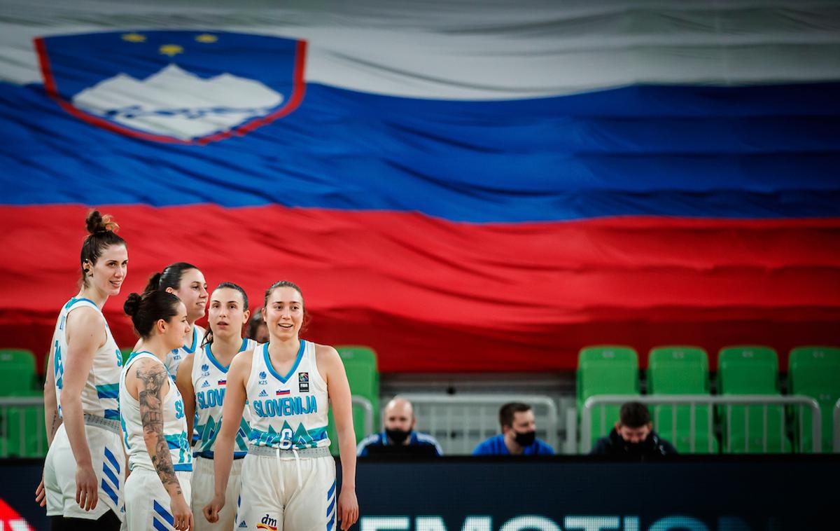 Slovenija Islandija ženska košarkarska reprezentanca | Slovenske košarkarice bodo prvo tekmo eurobasketa odigrale 17. junija. Prvi tekmec bodo Turkinje. | Foto Vid Ponikvar