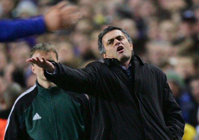 Jose Mourinho, ki je leta 2006 na koncu izpadel proti Barceloni, pravi, da ni avtor sporne analize. | Foto: Reuters