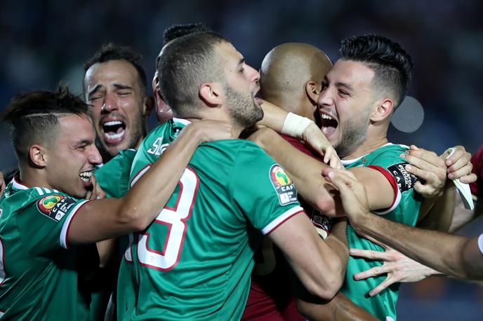 Alžirija nogomet | Alžirija se bo v polfinalu pomerila z Nigerijo. | Foto Reuters