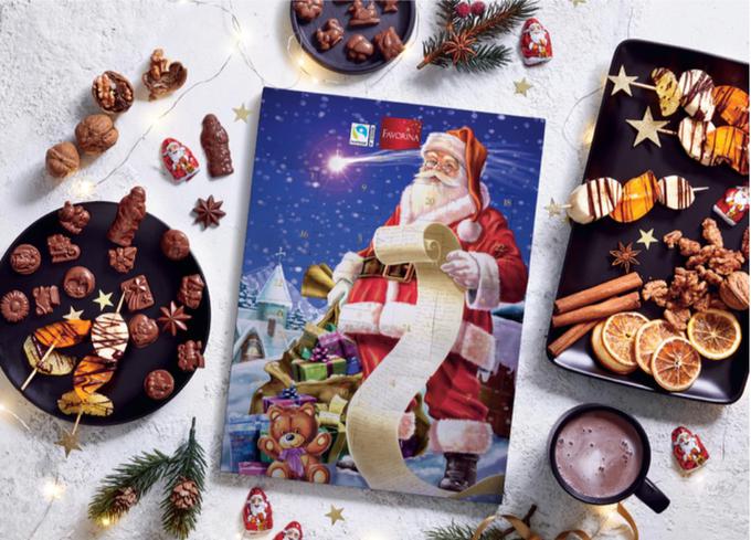Čokoladni adventni koledar najdete v Lidlu. | Foto: 