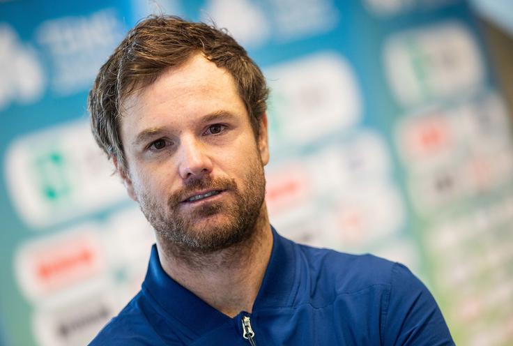 Blaž Kavčič je bil na lestvici ATP najvišje uvrščen na 68. mesto. To mu je uspelo v sezoni 2012. | Foto: Vid Ponikvar/Sportida
