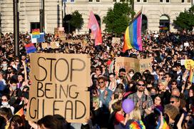 protesti madžarska LGBT
