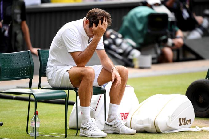Roger Federer je po tekmi dejal, da bo skušal ta poraz čim prej pozabiti. | Foto: Gulliver/Getty Images