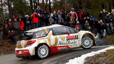 Loeb pokvaril uvodni vtis na Monteju, Ogier že vodi