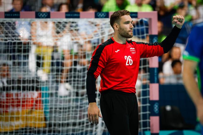 Klemen Ferlin ne bo branil proti Nemcem. | Foto: Anže Malovrh/STA