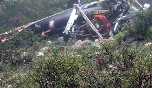 Nove podrobnosti nesreče v Italiji: helikopter ni imel črne skrinjice
