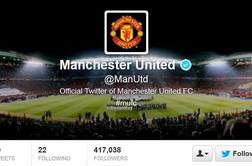 Manchester United na Twitterju podrl vse rekorde