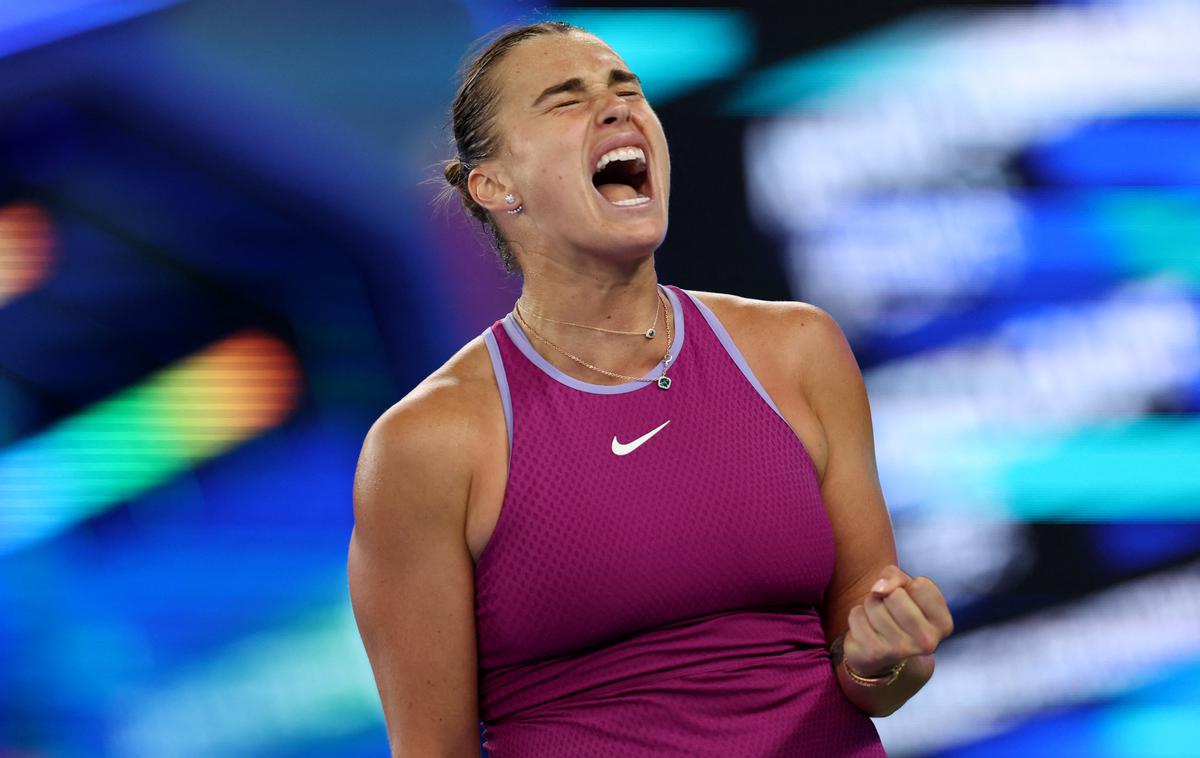 Arina Sabalenka | Arina Sabalenka ostaja na vrhu lestvice WTA. | Foto Reuters