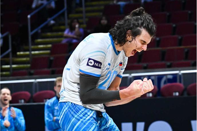 slovenska odbojkarska reprezentanca : Bolgarija, svetovno prvenstvo, Nik Mujanović | ik Mujanović je k novemu uspehu Toursa nad Toulousom prispeval 18 točk. | Foto Volleyball World