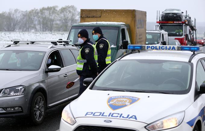 Hrvaška policija koronavirus | Foto: Reuters