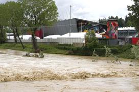Imola dirkališče poplava