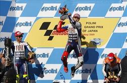 Lorenzo eksplodiral na Japonskem