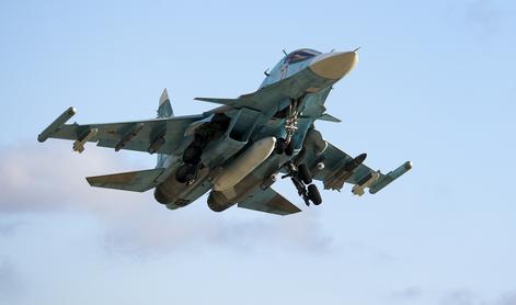Ukrajinska vojska sestrelila dragocen ruski bombnik Su-34