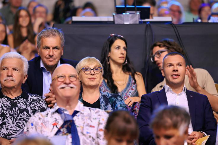 Festivala se je poleg drugih znanih obrazov udeležila tudi predsednica republike Nataša Pirc Musar. | Foto: Mediaspeed