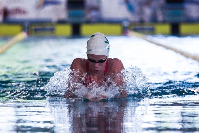 Sara Mihalič je v Zagrebu zmagala na 400 m mešano. | Foto: Peter Podobnik/Sportida