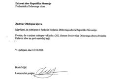 Poslanec Resni.ce Boris Mijič sprejel odločitev