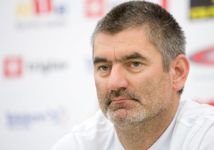 Urban Planinšek je vodja vseh alpskih reprezentanc v Rusiji, kjer delujejo še drugi trenerji. Med drugimi Jani Hladnik, ki skrbi za najboljšega ruskega alpskega smučarja Aleksandra Horošilova. | Foto: Vid Ponikvar