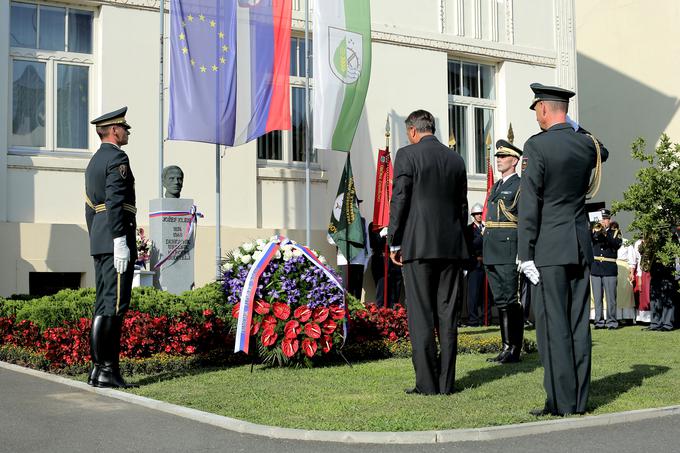 Proslave se je udeležil tudi predsednik države Borut Pahor. | Foto: STA ,