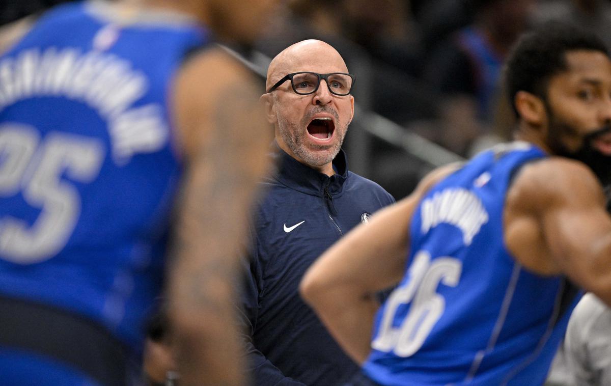 Jason Kidd | Jason Kidd je pojasnil, zakaj po tekmi s Sacramentom ni stopil pred sedmo silo. | Foto Reuters