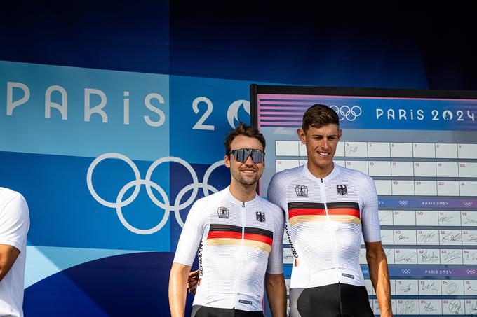 Nemčijo sta na olimpijski cestni dirki zastopala Politt in Maximilian Schachmann. | Foto: Guliverimage