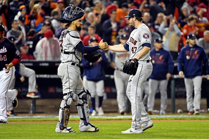 Houston Astros | Houston Astros je še drugič zapored zmagal v Washingtonu. | Foto Reuters