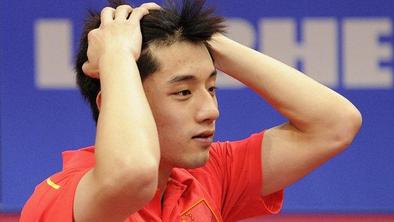 Zhang Jike prekinil zmagovalni niz Ma Longa