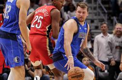 Dončić se je zapisal v zgodovino lige NBA, a na koncu zmajeval z glavo