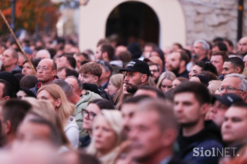 Protestni shod Novo mesto
