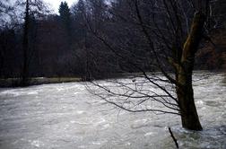 Na jugu in zahodu države jutri mogoče poplave