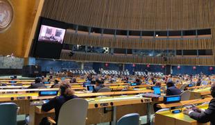 Generalna skupščina s pozivom k sprejemu Palestine v ZN