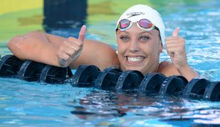 Svetovni rekord 21-letne ameriške plavalke